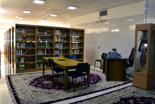 محیط مخزن کتابخانه فاطمیه اصفهان